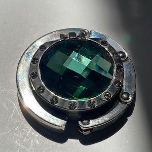 Handbag Hook Mirror Birthstone Series May